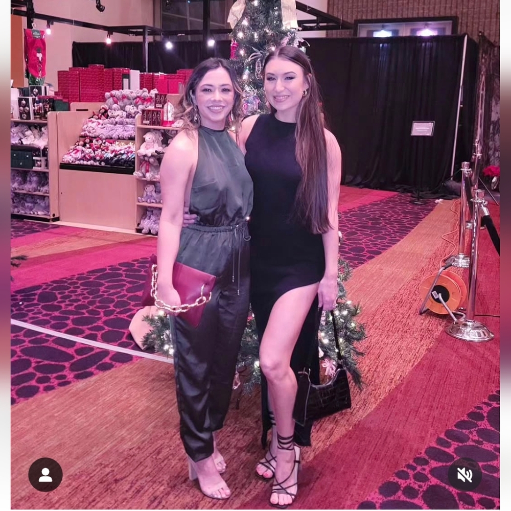 Black Superdown Dress - image 1